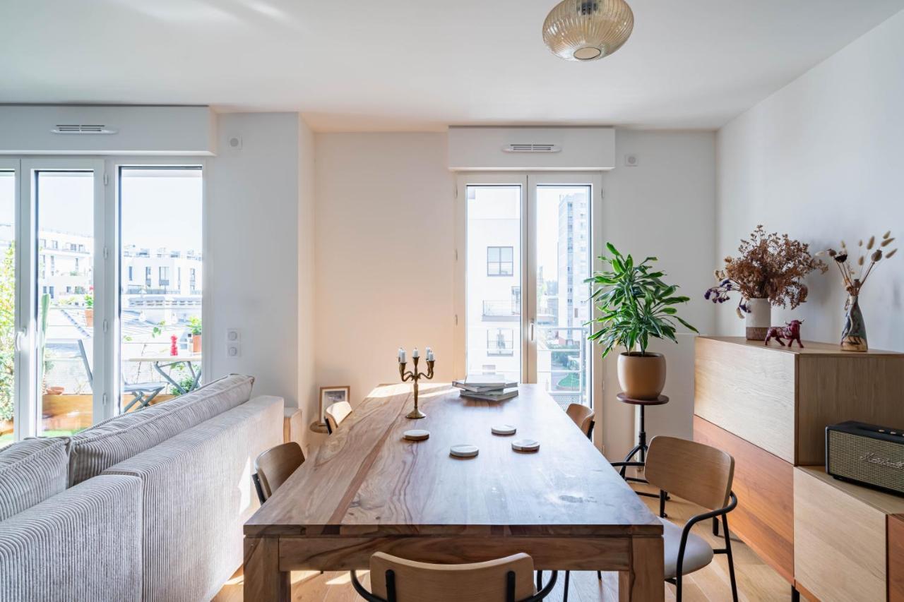 Stunning Apartment With Balcony To Visit Paris Левалуа-Пере Экстерьер фото